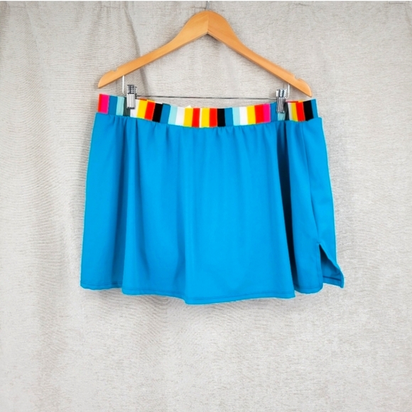 Cacique Rainbow Striped Swimsuit - Picture 3 of 15